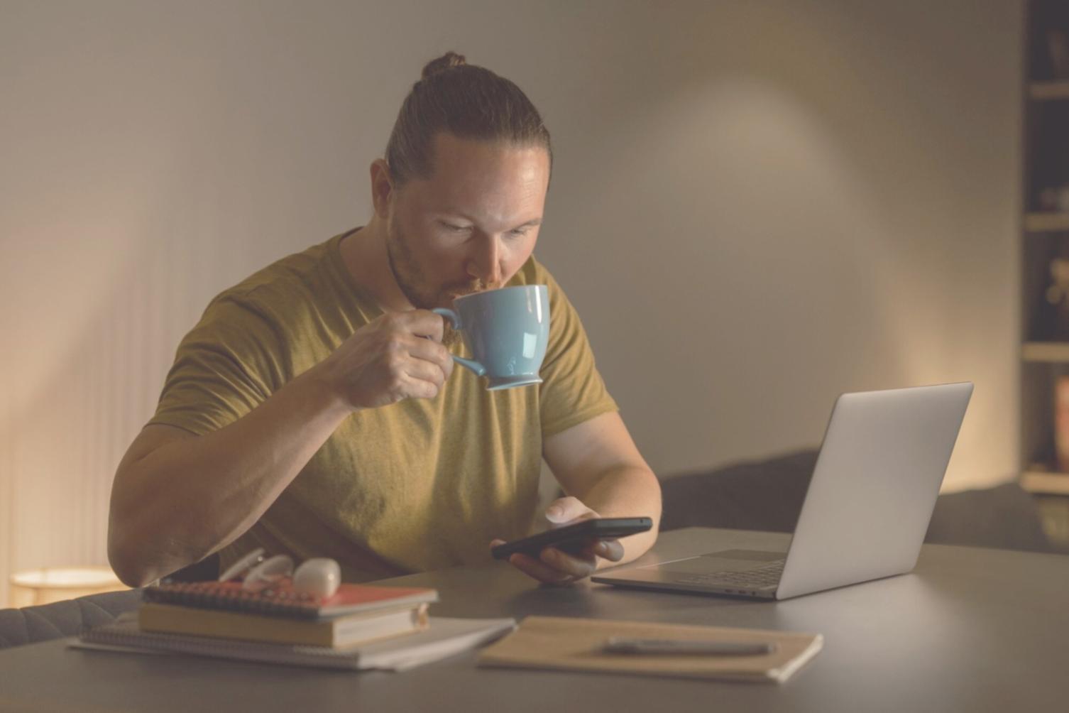 Financial planning tools and resources displayed on a modern desk